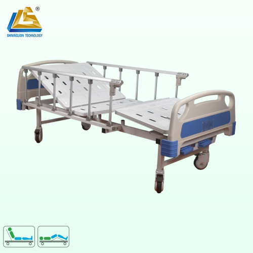 Two function manual hospital bed